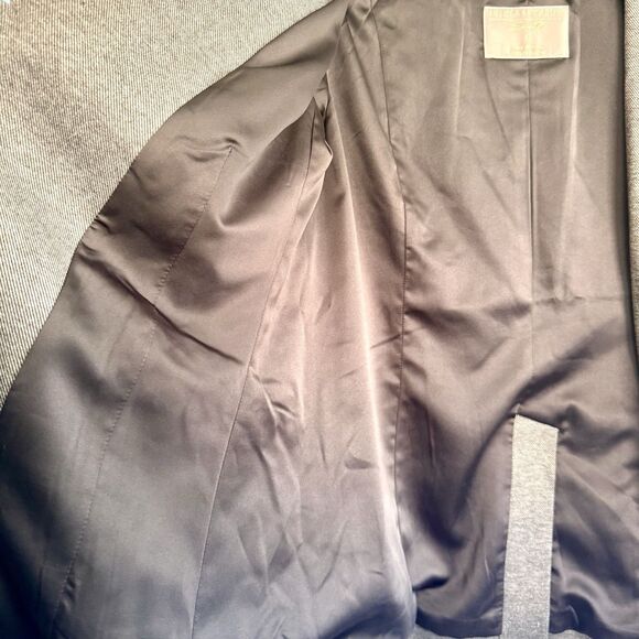 NWT Melissa McCarthy Seven7 Blazer Size M Open Front Gray Pockets Career Office - Picture 13 of 16